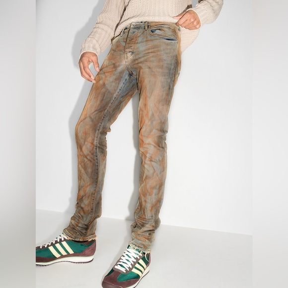 Purple Brand Two-Tone Faded‎ Effect Jeans - Picture 3 of 14